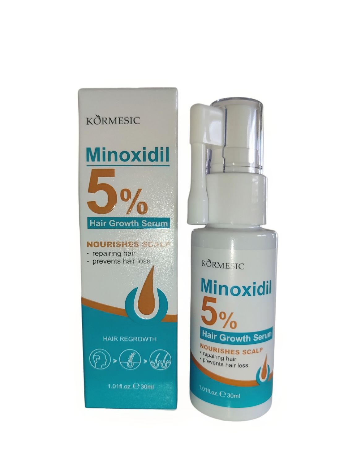 Kormesic Minoxidil 5% Hair Growth Serum 30ml Kormesic Minoxidil 5% Hair Growth Serum 30ml