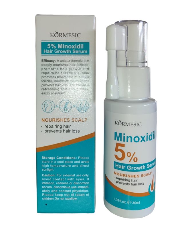 Kormesic Minoxidil 5% Hair Growth Serum 30ml