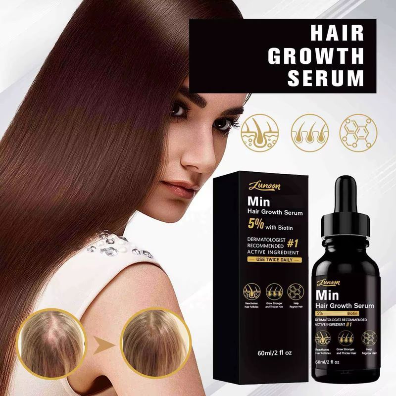 5% With Biotin Hair Regrowth Serum