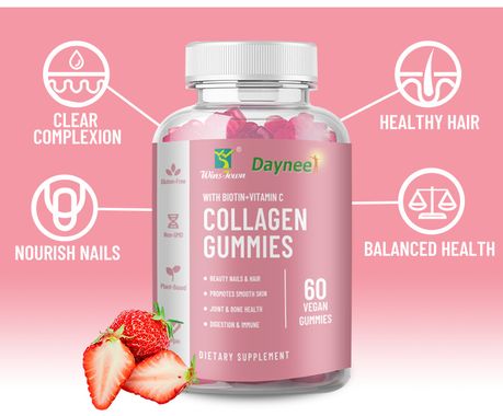 WinsTown Collagen Gummies with Biotin & Vitamin C