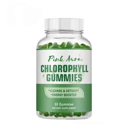 Pink Aura Chlorophyll gummies