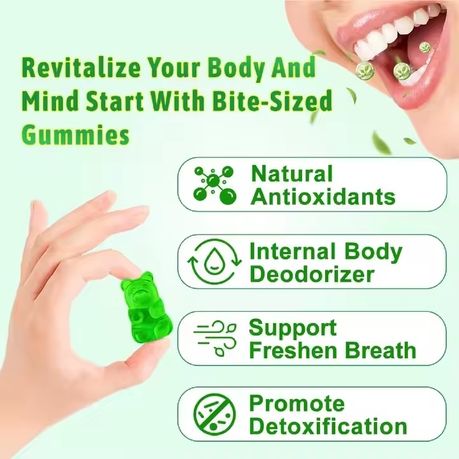 Pink Aura Chlorophyll gummies