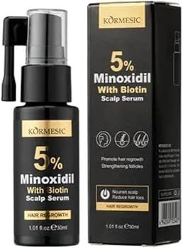 Kormesic 5% Minoxidil with Biotin Scalp Serum