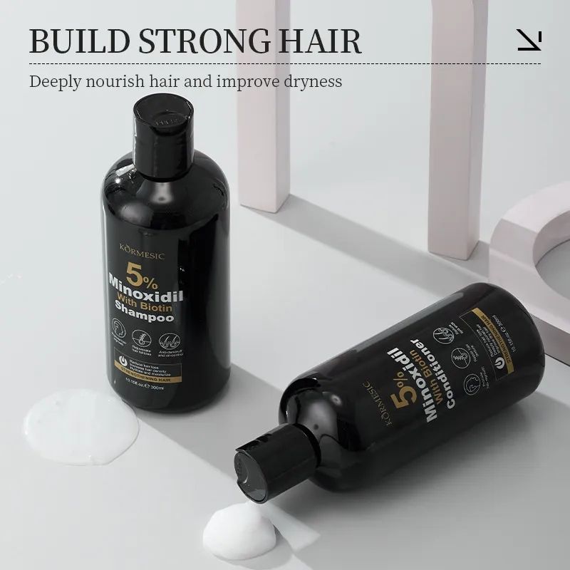 Kormesic 5% Minoxidil with Biotin Shampoo