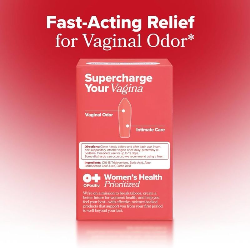 URO Boric Acid Vaginal Supplement