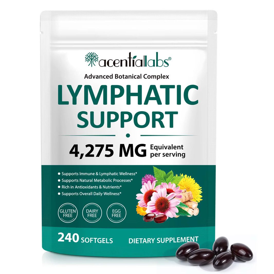 Acentiallabs Lymphatic Support 4275mg Softgels