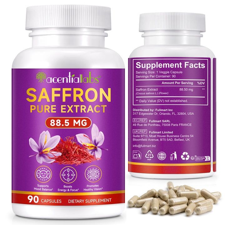 Acentaillabs Saffron Pure Extract