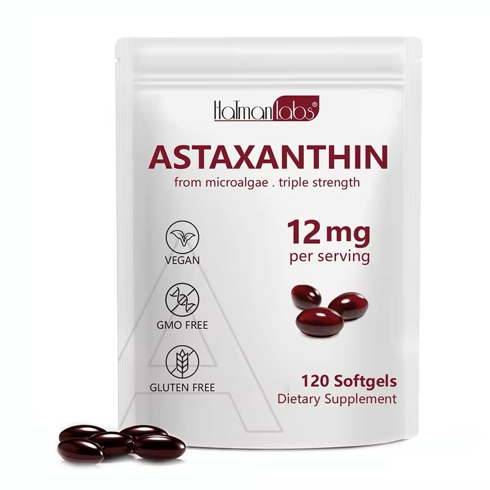 Hatmanlabs Astaxanthin 12mg Softgels