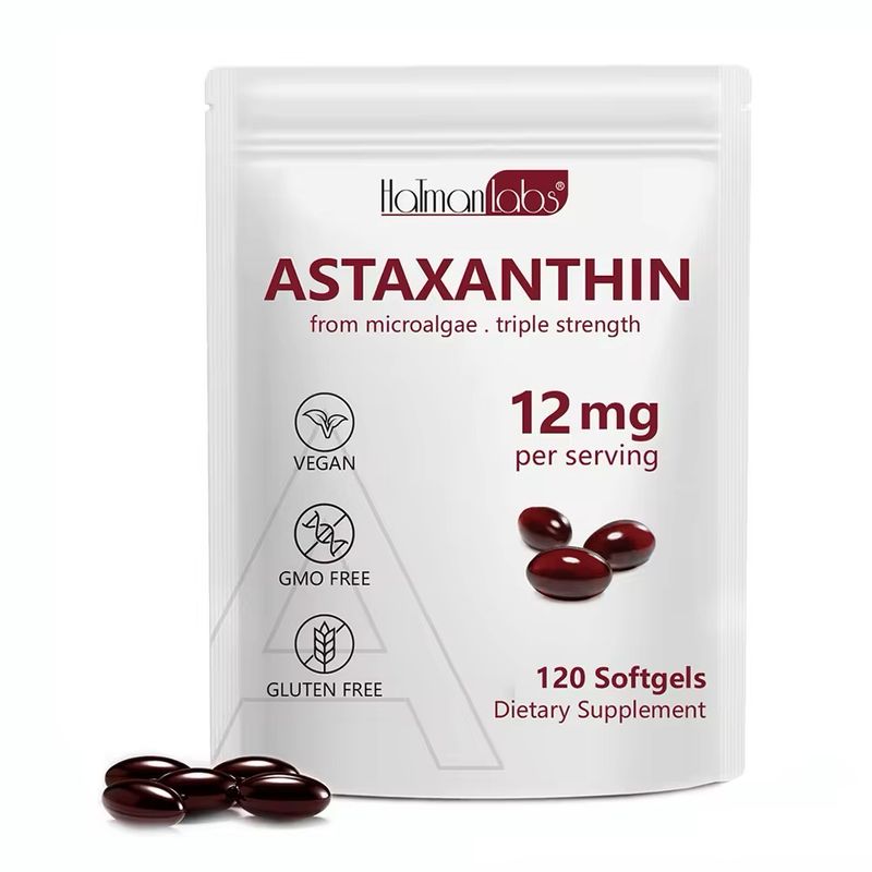 Hatmanlabs Astaxanthin 12mg Softgels