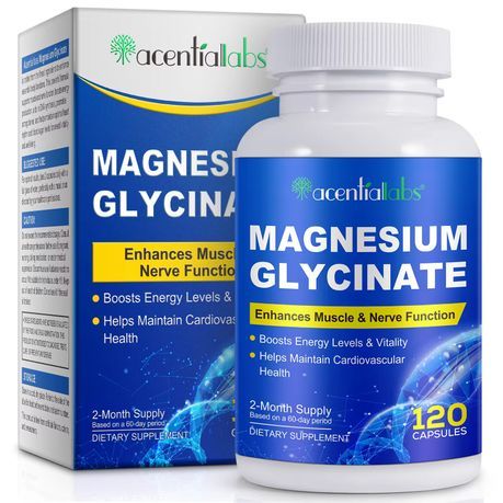 Acentiallabs Magnesium Glycinate Capsules