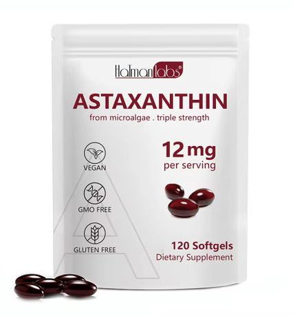 Hatmanlabs Astraxanthin Triple Strength 12mg Softgels