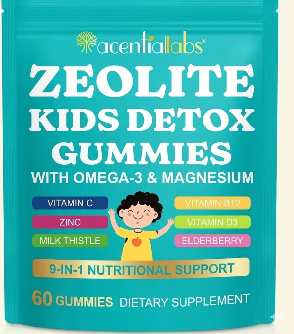 Zeolite Kids Detox Gummies With Omega-3 & Magnesium Zeolite Kids Detox Gummies With Omega-3 & Magnesium