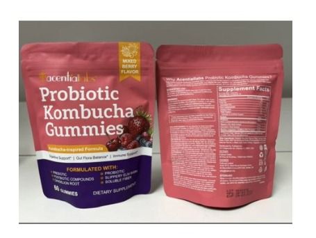 Probiotic Kombucha Gummies with Dandelion & Slippery Elm