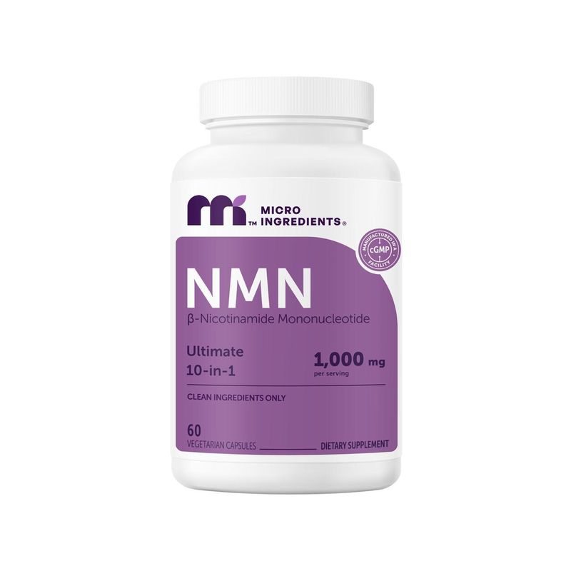 NMN Supplement 1,000mg, 60 Vegetarian Capsules