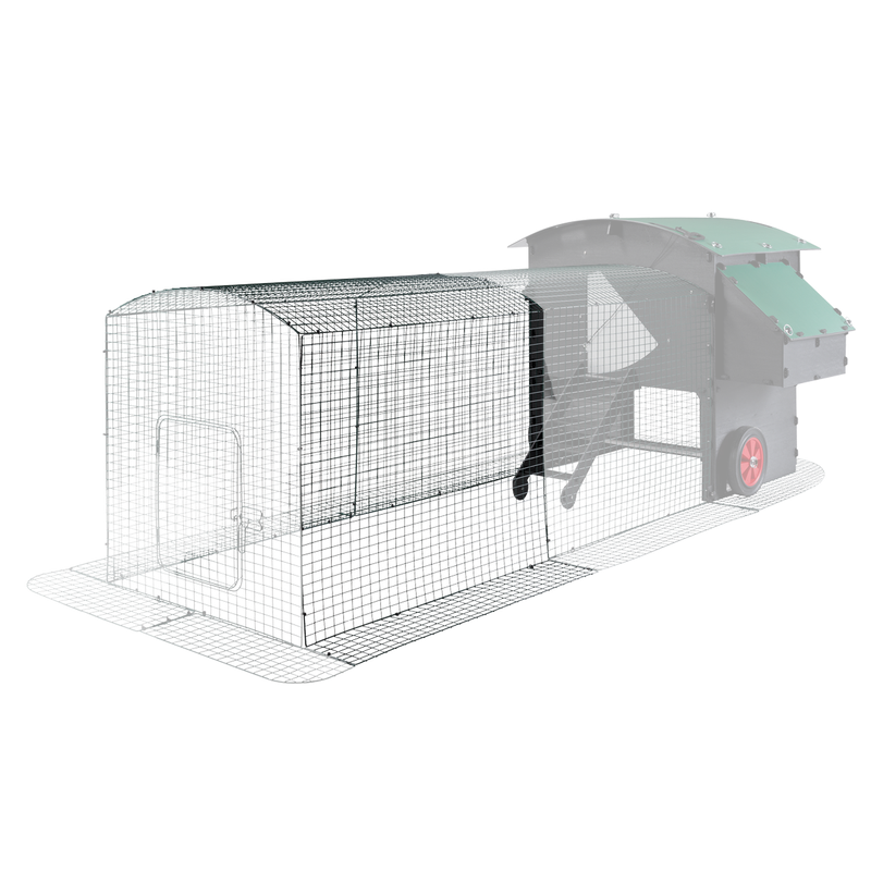 Kippenren verlenging 1m