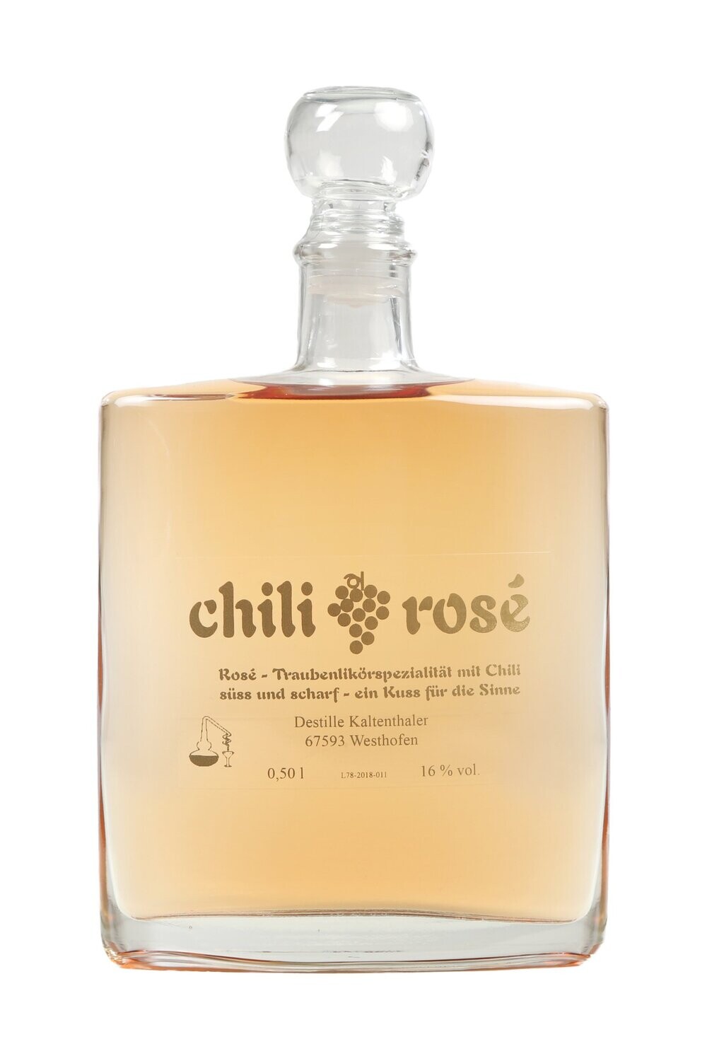 Chili Rosé Likör | Deutschland | Pfalz | 16 % vol. | 500 ml