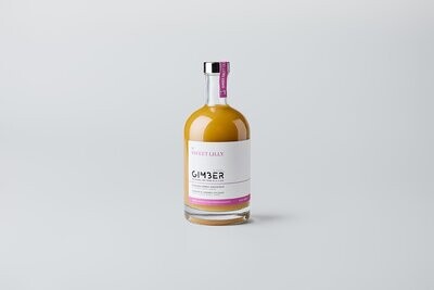 Gimber Sweet Lilly | alkoholfreie Ingwer-Essenz mit Passionsfrucht | 700 ml