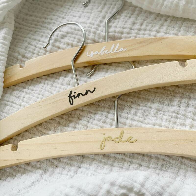 Houten Kledinghanger | met naam