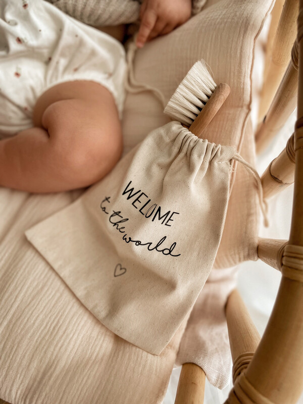 Bewaarzakje Welcome to the world
