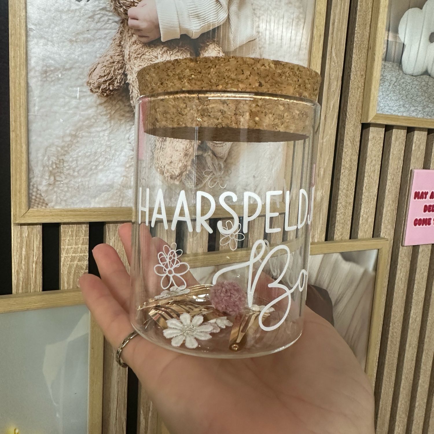 Bewaarpotje Haarspeldjes van