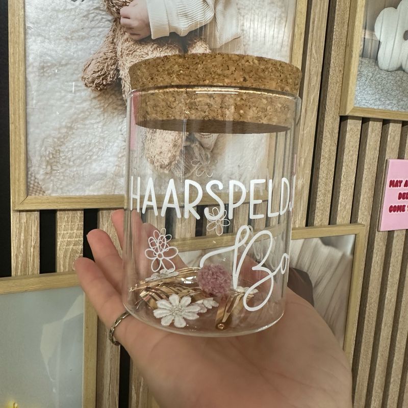 Bewaarpotje Haarspeldjes van