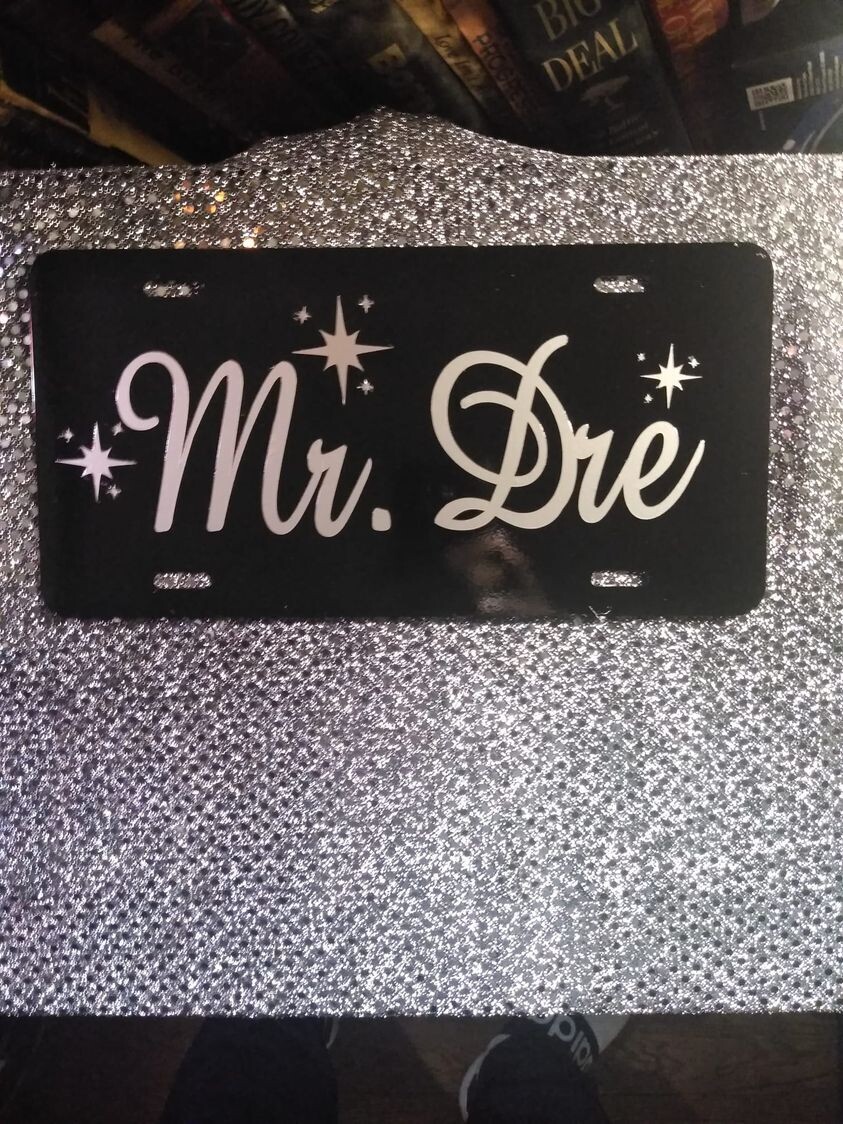 (5) Custom Made License Plates