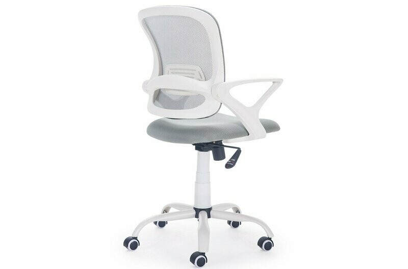 Silla escritorio giratoria BRISA tejido red transpirable gris