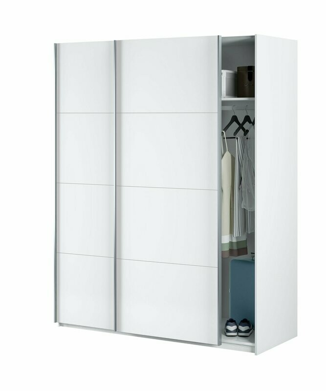 Armario 2 puertas correderas ARYA de 150 cm estilo moderno