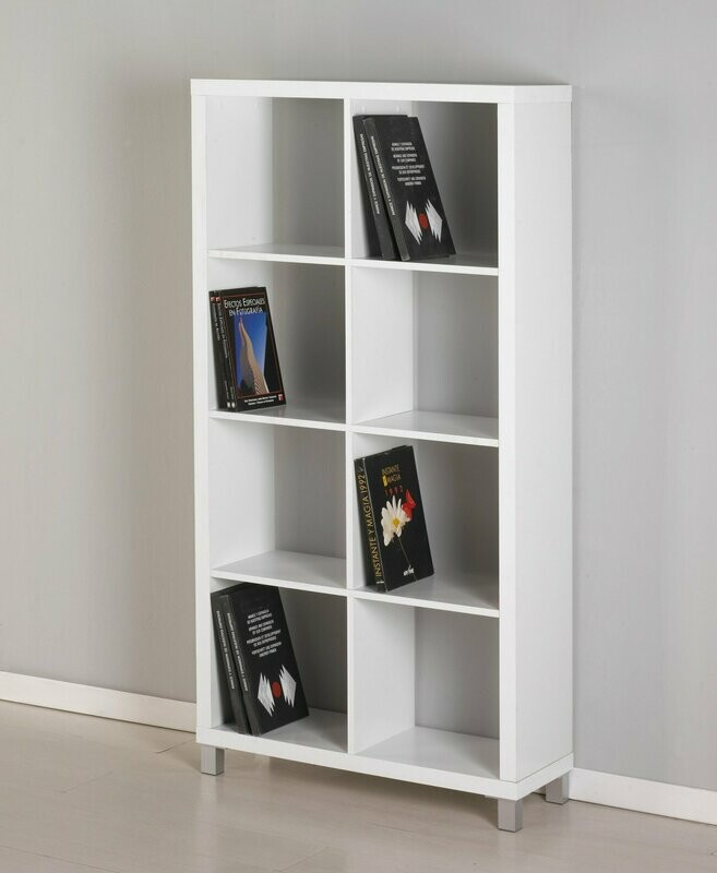 Estantería Kubox estilo moderno 8 huecos