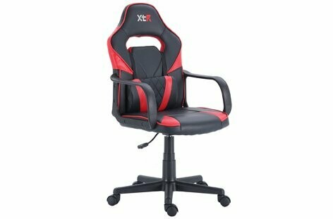 Silla estudio gamer XTR X10 negro/rojo