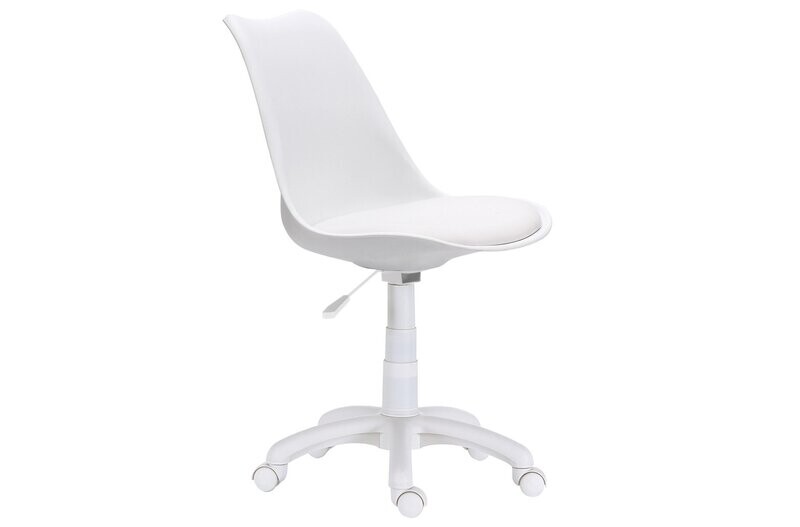 Silla estudio giratoria LINA estilo nórdico altura regulable