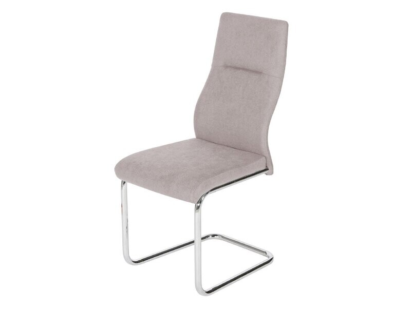 Silla comedor Alcala patin cromado estilo moderno