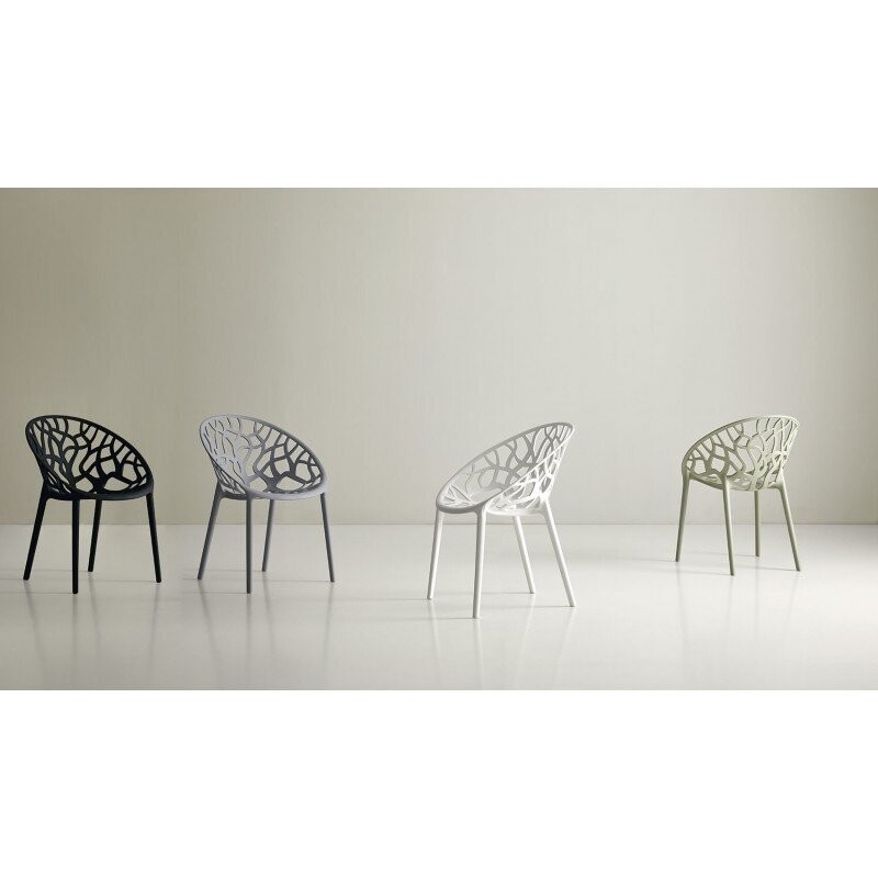Silla comedor  KIARA polipropileno estilo moderno