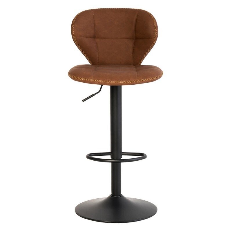 Taburete PIPER estilo industrial polipiel y metal