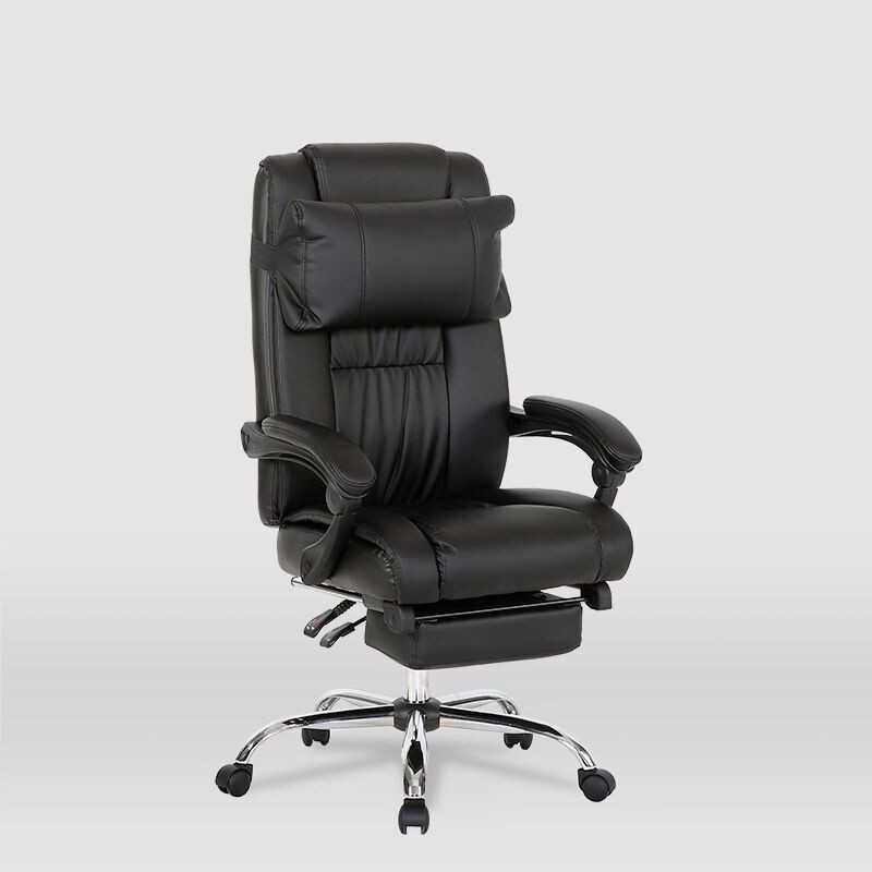 Sillón oficina SAMANTA giratorio elevable con reposapiés y reposacabezas