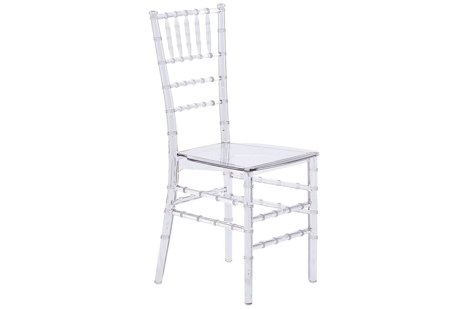 Silla comedor TIFFANY policarbonato transparente estilo moderno