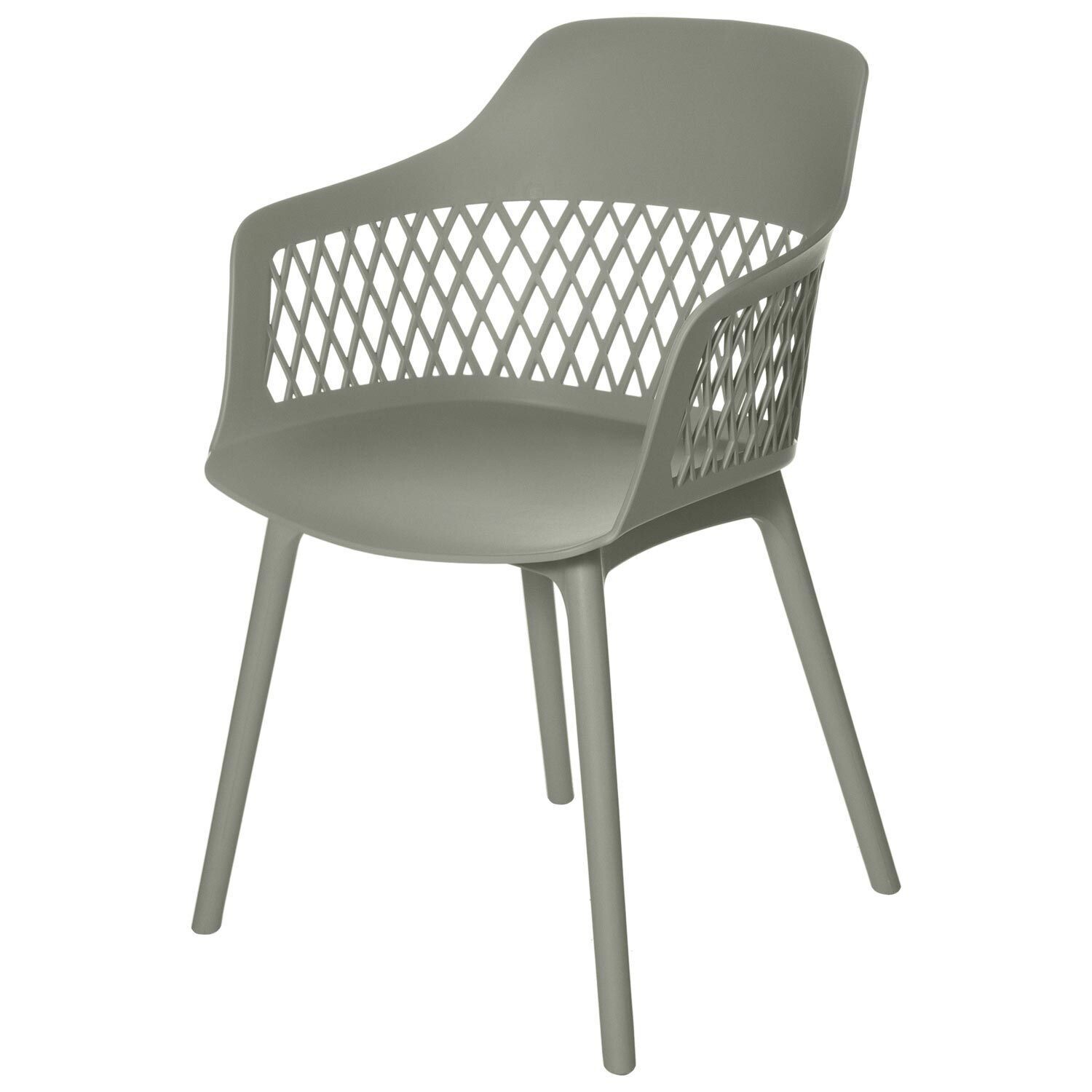 Sillón comedor JAYDEN polipropileno estilo moderno