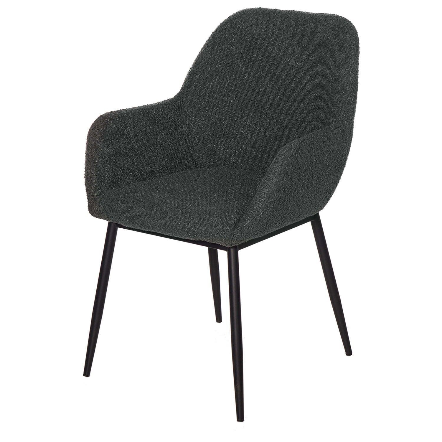 Silla comedor con brazos MIA estilo industrial