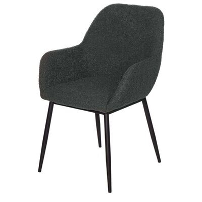 Silla comedor con brazos MIA estilo industrial