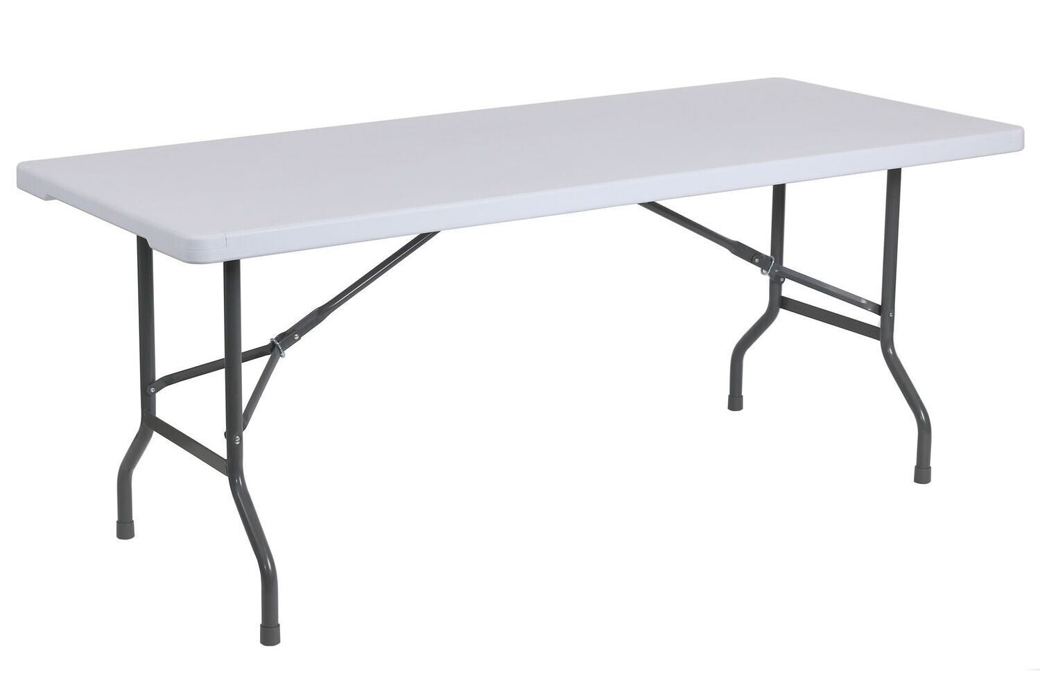 Mesa plegable Eventos 183 x 74 cm blanco