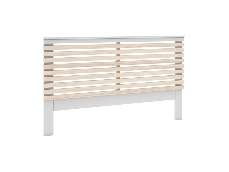 Cabecero 135/140 Campus blanco/cera blanca estilo nordico