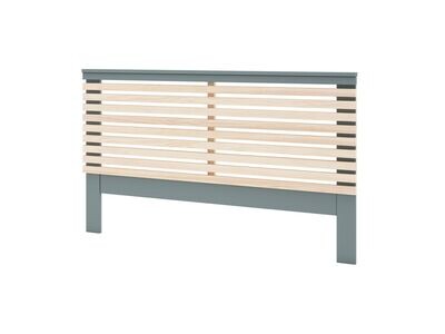 Cabecero 150/160 Estefania verde kaki/cera estilo rustico
