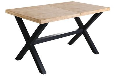 Mesa de comedor extensible X-Loft Roble Nordish 140 cm