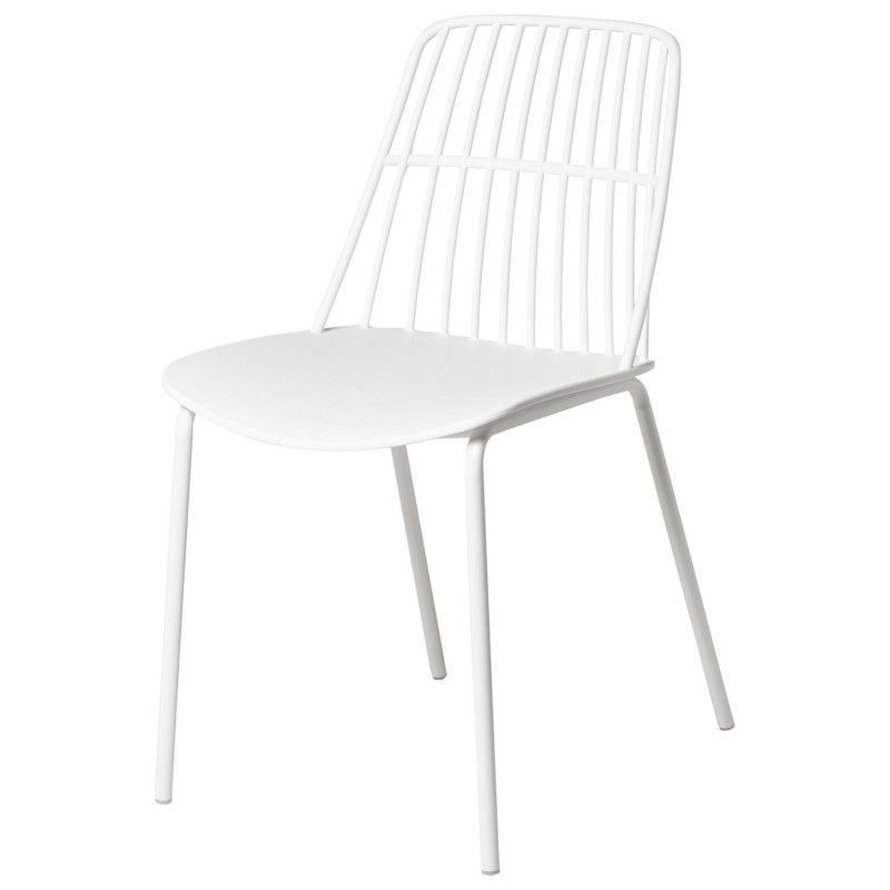 Silla comedor Nerina polipropileno estilo moderno