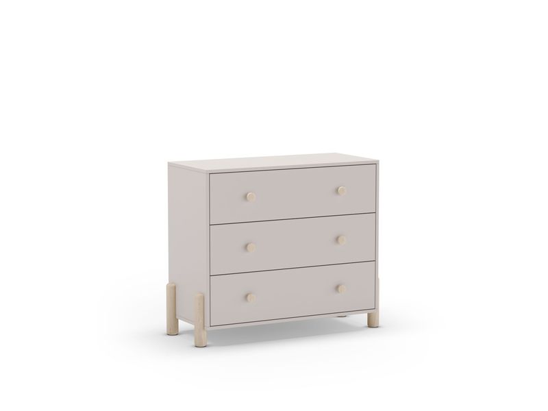 Comoda ENOLA 3 cajones estilo nordico