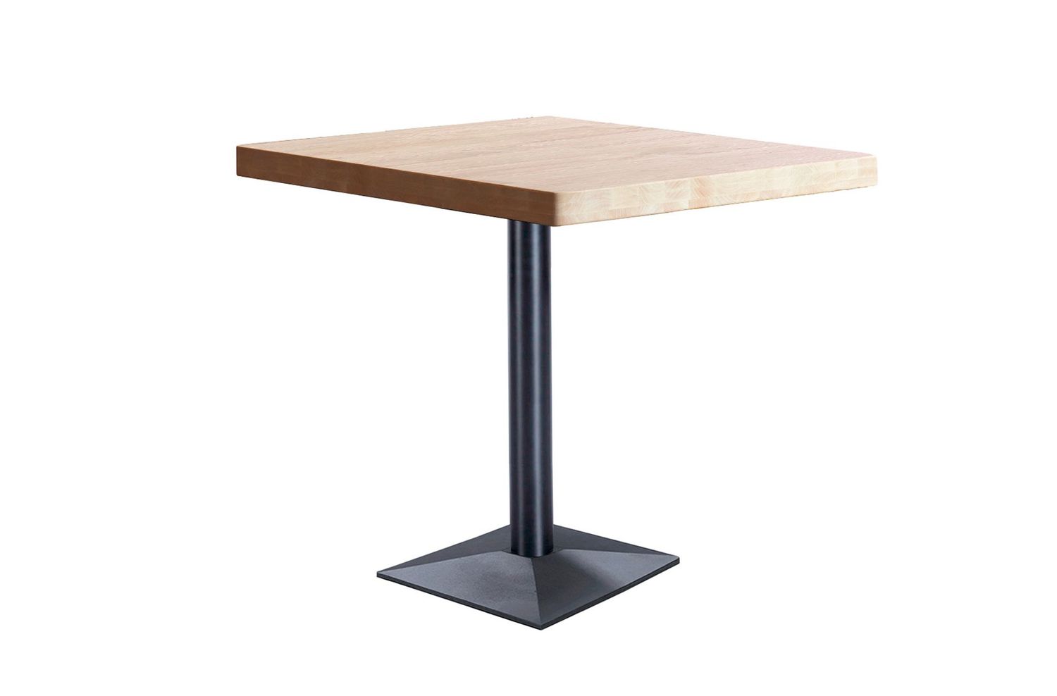 Mesa comedor MOSS 60 x 60 roble estilo industrial