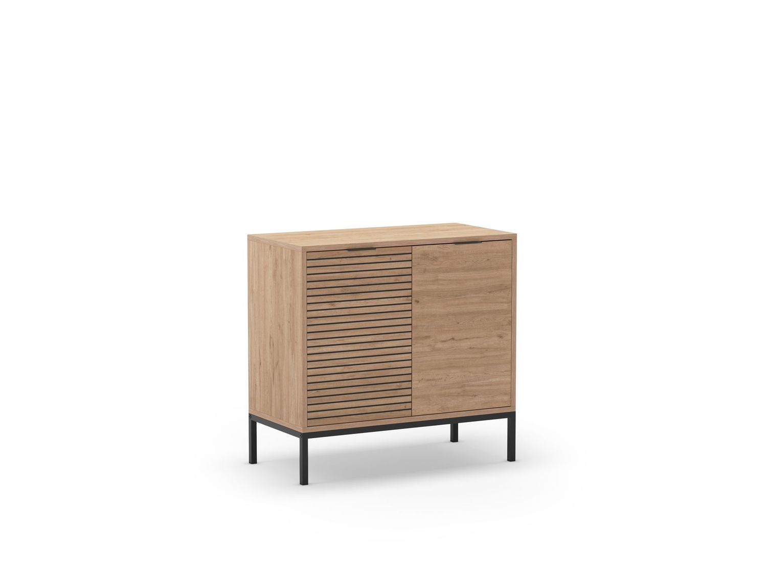Mueble auxiliar aparador Ariel 2 puertas sepet pata metal