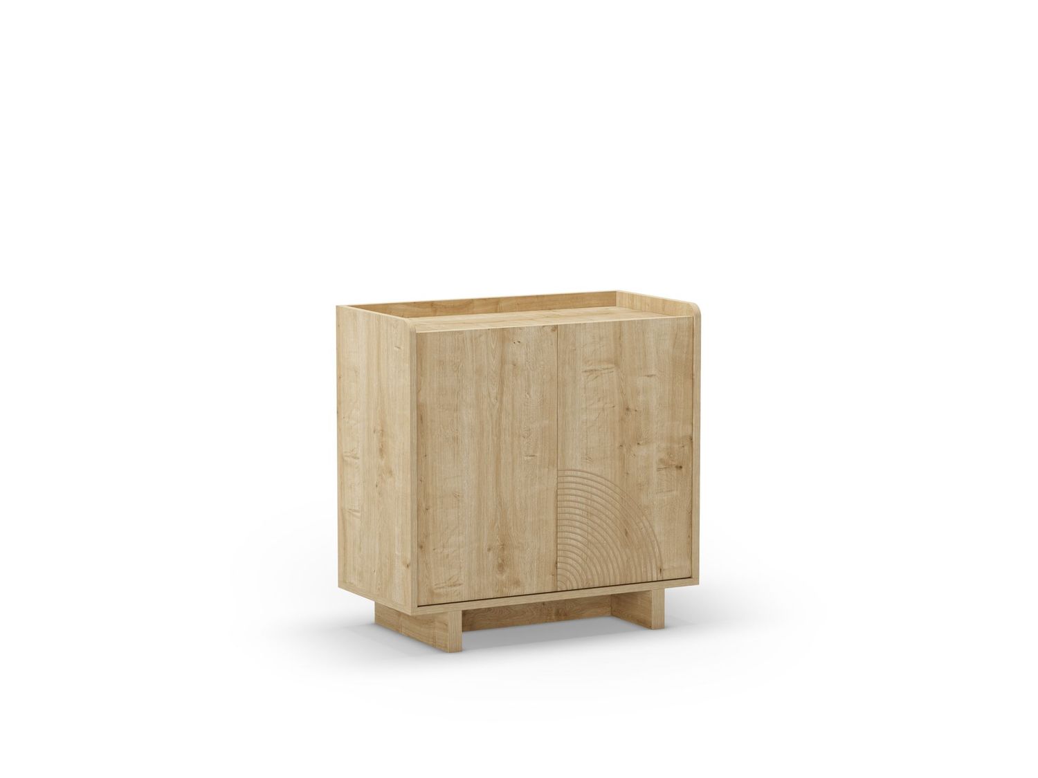 Mueble auxiliar aparador Daira 2 puertas roble