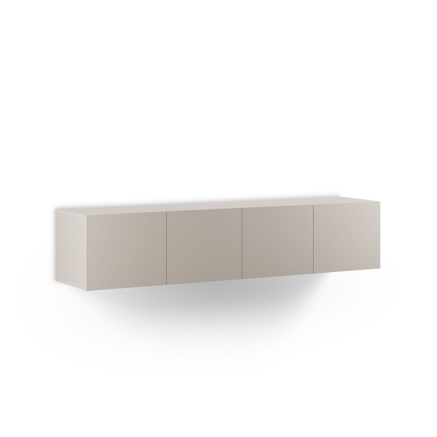 Mueble tv Daroca 4 puertas 180 cm Crema