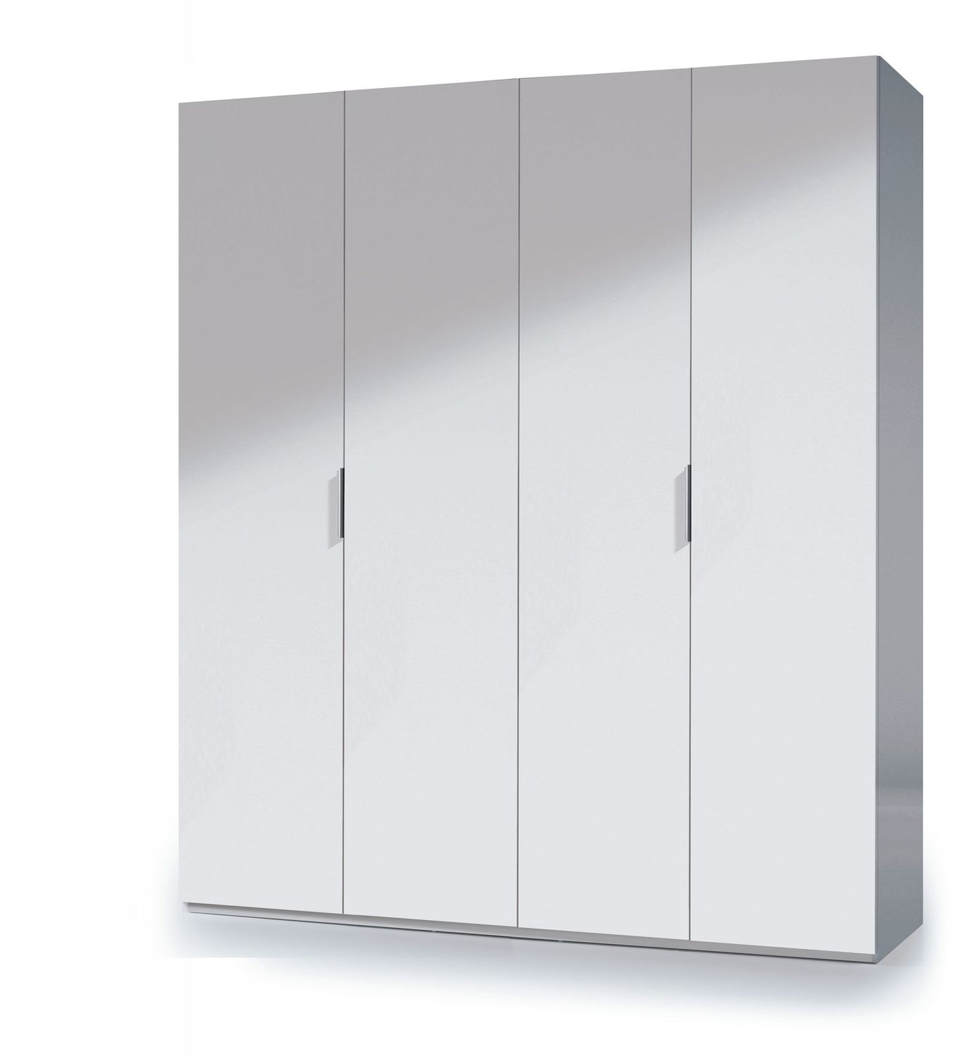 Armario 4 puertas Max blanco brillo